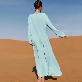 Ramadan Eid Mubarak Abaya Dubai Turcia Indian Islam Musulmane Hijab Rochie Caftan Robe Longue Femme Rochii de Seara pentru Femei Caftan